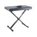K&amp;M 14075 BENCH KEYBOARD BLACK LEATHER
