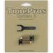 �ȡ���ץ��� �������ѡ��� ���å��󥰥����åɡ��֥�å��� MSPRS-B��TonePros Metric Locking Studs for PRS