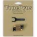 �ȡ���ץ��� �������ѡ��� ���å��󥰥����åɡ��֥�å��� SPRS2-B��TonePros Standard Locking Studs for PRS