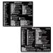̲Microsoft Windows + Word/Excel Quick Reference Guide Keyboard Shortcut Stickers, Laptop Keyboard Shortcuts Stickers for Windows, for A¹͢