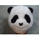  Panda. головной убор * настоящий . Panda маска. мех ткань .. трещина . мягкая игрушка. подобный Panda. поверхность.