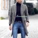  Пальто Честерфилд мужской зима пальто длинное пальто tailored jacket толстый . высокое качество внешний бизнес тонкий длинный длина ходить на работу ....