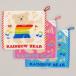  петля имеется полотенце woshu полотенце Rainbow Bear pare-do сейчас . полотенце. сделано в Японии шнурок имеется полотенце машина входить . праздник .. популярный 