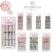  декоративный элемент Latte .b ногти магнит искусственные ногти 24pcs 10size 24Nail Tips клейкая лента имеется chip собственный ногти ногти собственный магнит симпатичный цельный чувство Be шар 