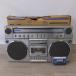 [ бесплатная доставка ] * Matsushita National National магнитола Radio Cassette Recorder RX-5150 AC100V 50/60Hz Showa Retro античный *