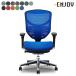 [座面セレクトタイプ] エルゴヒューマン エンジョイ ヘッドレストなし ロータイプ EJ-LAM EJ-LBM（モールドタイプ）/法人後払いも 腰痛対策 事務椅子
