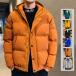  down jacket men's cotton inside jacket stylish quilting jacket blouson large size autumn winter free shipping 
