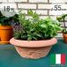  Италия производства посадочная машина fes тонер ta pot φ55cm 18 номер соответствует полимер . горшок раунд цветок pot декоративное растение .... пластик терракота способ специальный распродажа товара 