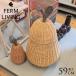 ferm LIVING Pear Braided Storage �m�i�V�̃J�S L�T�C�Y  ������� �f�B�X�v���C �k�� �G�� �C���e���A �o�X�P�b�g ���^��