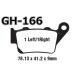 KTMLC4 625<ꥢ>  || GOODRIDGE ֥졼ѥå GH166