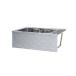 JFE KS140SV stainless steel bathtub 1 person all apron simple attaching and detaching type left drainage right drainage 