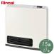  Rinnai gas fan heater white SRC-365E 10-8237 4.07kW/11-15 tatami till [2022 year made ]