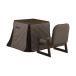 yua принадлежности ms котацу 55×55cm коврик Brown NGM-N55DLH-MB
