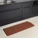  Watanabe промышленность hot кухонный коврик окантовка 45×120cm Brown WKM-4512BRR