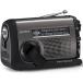  Sony ICF-B300 FM|AM соответствует портативный радио солнце свет зарядка соответствует рука поворот зарядка радио серебряный 