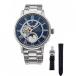 オリエントスター ORIENT STAR MECHANICAL MOON PHASE RK-AM0011L ブルー文字盤 新品 腕時計 メンズ
