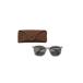 Ray-Ban RayBan прозрачный солнцезащитные очки Boston серый линзы цвет линзы RB4348D с футляром 