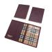 22 OLD BURBERRYS Old Burberry z блокнот для заметок имеется футляр для карточек оттенок красного re жа цай z6567