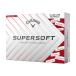  Callaway Golf SUPERSOFT super soft LOVE LOGO мяч 