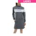  Le Coq s Porte .f Golf Le coq sportif GOLF стрейч половина Zip One-piece дамский 