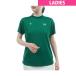  Le Coq s Porte .f Golf Le coq sportif GOLF стрейч mok шея рубашка с коротким рукавом дамский 