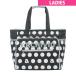aruchibioarchivio Monotone точка рисунок сумка "Boston bag" дамский 