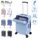 [SALE 57%OFF] Asia Luggage Азия багажный ALI-6000TP-18 A.L.I передний открытый чемодан LUGGEAGE 37L 3.4. машина внутри приносить S размер легкий 
