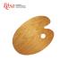 ROSA low sa palette for oil painting wooden painting materials round small 
