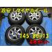 145/80R13 spew groove местного производства шина MANARAY SPORT 13 дюймовый 4B 4H/PCD100 ET42 2024 год производства б/у 4шт.@N-BOX/ Spacia / Tanto и т.п.!HM001351