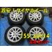 155/65R14 spew groove ta слуховай аппарат da оригинальный aluminium 14 дюймовый 4.5J 4H/PCD100 ET40 2023 год 2024 год б/у 4шт.@N-BOX/N-ONE/N-WGN и т.п.!HM001456