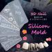 3D ногти силикон mold (G1-J1) простой ногти гель ногти гель нейл-арт Nailparts ручная работа все 55 вид DM рейс возможно gln03