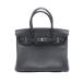  Hermes HERMES Birkin 30 30togo черный серебряный металлические принадлежности B печать не использовался сумка женский 