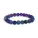  Power Stone натуральный камень браслет ka Large .-do( Cosmo MIX* окраска ) круг шар 8mm четки ..Bracelet пробная цена 