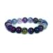  Power Stone натуральный камень браслет ka Large .-do( Cosmo MIX* окраска ) круг шар 10mm четки ..Bracelet пробная цена 