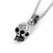  колье нержавеющая сталь 316L Skull серебряный цвет колье женский мужской распродажа аксессуары 