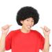  wig Afro Afro hair - black . black cosplay soul music fan k