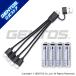 [New!] аксессуары перезаряжаемая батарея одиночный 3 форма USB Type-C зарядка SNM-03SB4PC