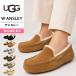 �A�O UGG W ANSLEY �A���X���[ ���f�B�[�X ���J�V�� �X���b�|�� �X�G�[�h �t�@�[ 1106878