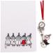  индиго MOOMIN little mii упаковка OPP пакет прозрачный сумка S.....8 листов ввод прозрачный MP218