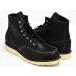 REDWING 6INCH MOC TOE BOOT #9075 〔レッドウィング 6インチ モックトゥ ブーツ〕 BLACK HARNESS (WIDTH:D)