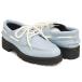 TOMOTAKA ONOZAKI FAT LACE DECK SHOES [tomotakaono The kifato гонки deck shoes ] LIGHT BLUE LEATHER