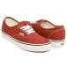 �y���s�A���i�z VANS AUTHENTIC �y�o���Y �I�[�Z���e�B�b�N�z DUCK CANVAS POPPY EMBER RED