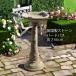  Британия производства Stone [ Large bird механизм подачи rose ]H65cm bird автобус садоводство смешанные товары Europe орнамент модный украшение двор крыло lishu сад 