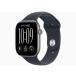 Apple Watch Series 12 GPS���f�� 46mm MJEJ4X/A [�X�y�[�X�O���C�E�l�C�r�[�u���[�X�|�[�c�o���h M/L]