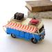  ornament objet d'art Classic car wagen bus toy antique stylish American Nostalgia tent attaching wagen bus 