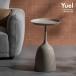  боковой стол Yuel(yu L )ST-T385 бежевый Корея способ раунд стол круг стол Mini стол steel современный tray стол Корея интерьер модный 