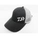 [ б/у не использовался товар * с биркой ] Daiwa 3D Logo половина сетчатая кепка DC-6624 черный размер : свободный 