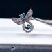 PROME натуральный камень специальный specification товар * повторное поступление не возможно * кристалл * покрытие отделка * проникать .* белый медь * детали *15x15x6mm[ колье & подвеска & браслет много для type ] NO.P8660
