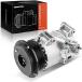 A-Premium Air Conditioner AC Compressor with Clutch Compatible with Toyota Camry 2007-2009, RAV4 2006-2008, L4 2.4L