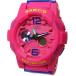腕時計 レディース ベビーG 180型 クォーツ ケース幅45mm Gライド ポリウレタンベルト ピンク/ピンク色 Baby-G 112QBGA1804B3